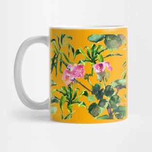 Seamless tropical flower Mug